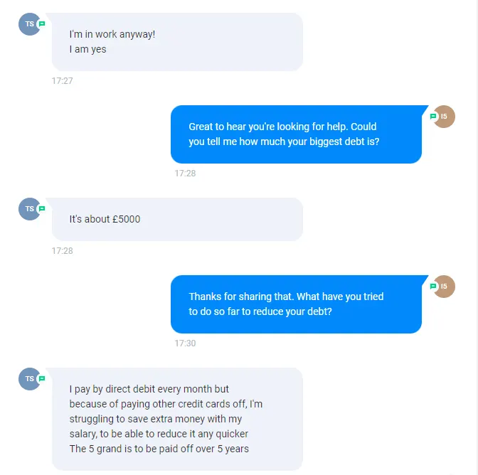 Every message logged and readable.